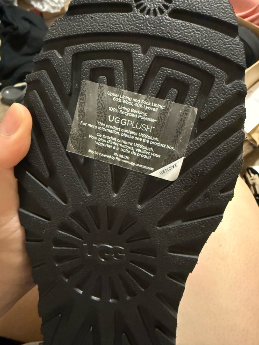 UGG Classic Ultra Mini Platform Boots - Black - Picture 3 of 4